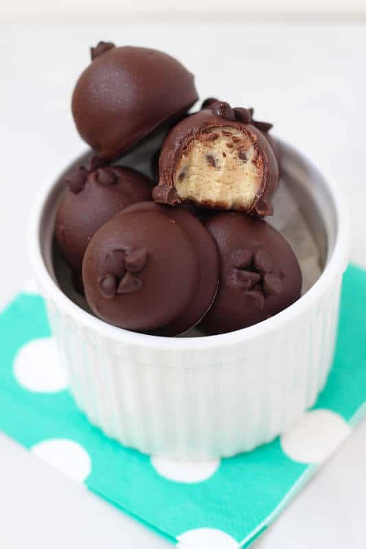 Cookie Dough Truffles - Spoonful of Flavor