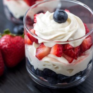 Berry Vanilla Cheesecake Parfaits