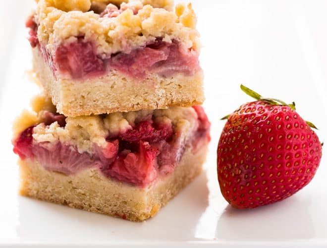 Strawberry Crumble Bars Spoonful of Flavor