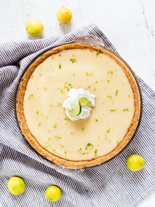 6 Ingredient Easy Key Lime Pie Recipe Spoonful Of Flavor 9324