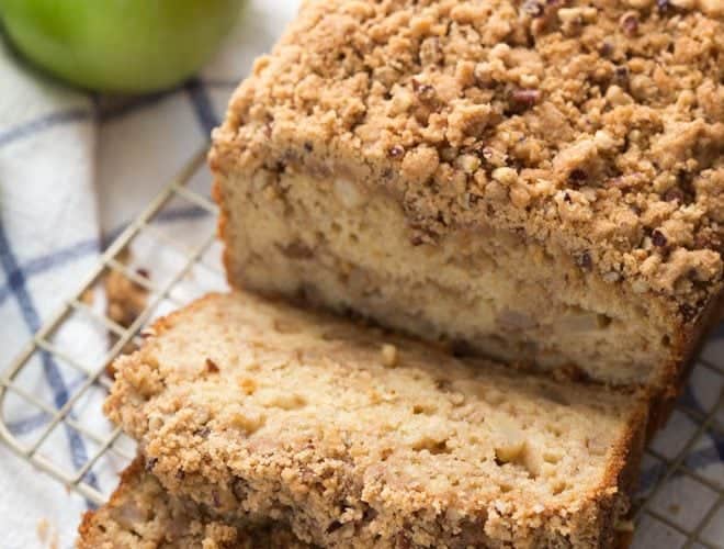 Greek Yogurt Apple Spice Bread - Spoonful of Flavor