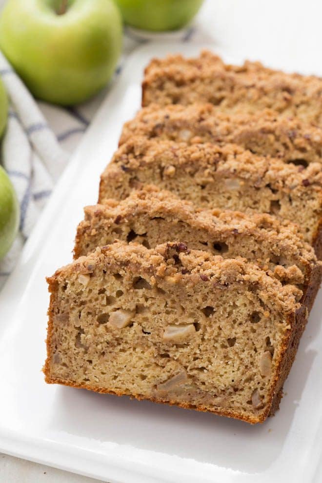 Greek Yogurt Apple Spice Bread - Spoonful of Flavor