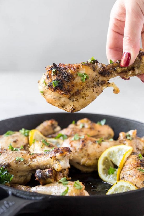 Baked Lemon Pepper Chicken Drumsticks - Spoonful of Flavor