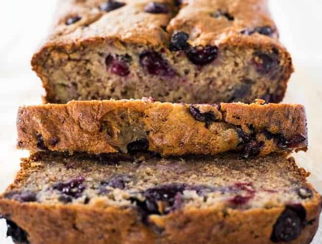 Blueberry Banana Bread - Spoonful of Flavor