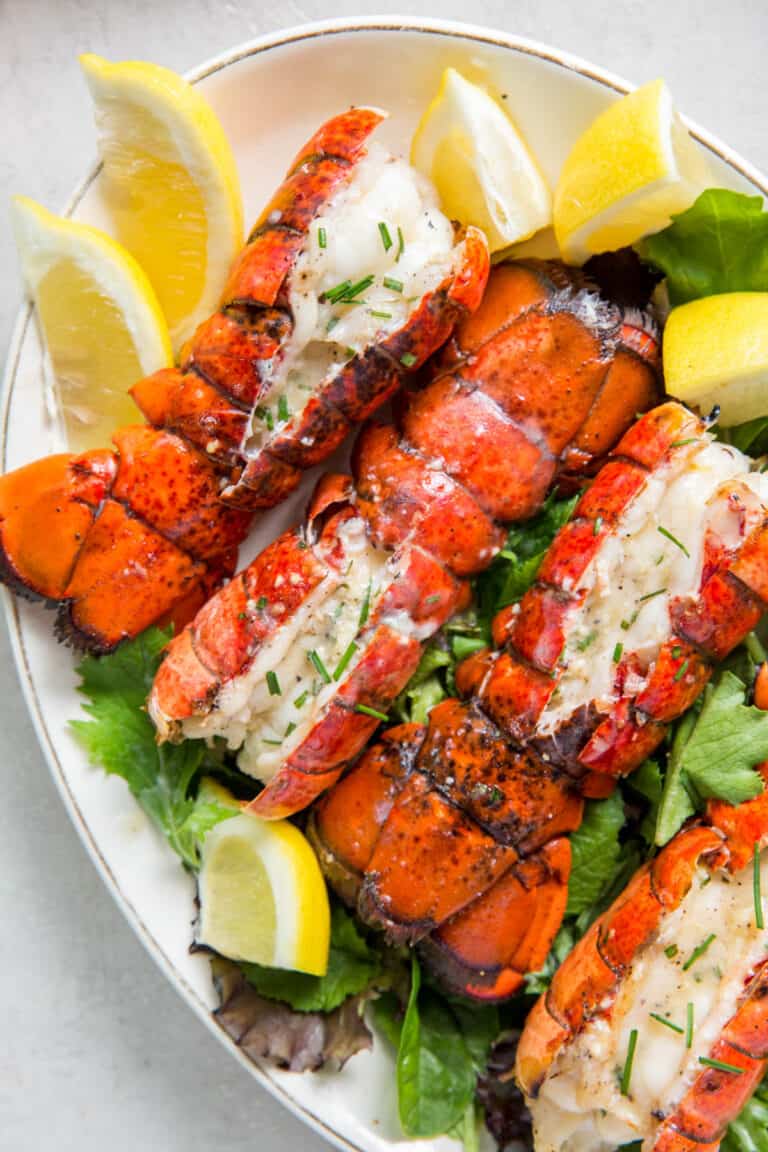 Easy Grilled Lobster Tail with Garlic Butter - Spoonful of Flavor