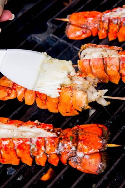 Easy Grilled Lobster Tail with Garlic Butter - Spoonful of Flavor