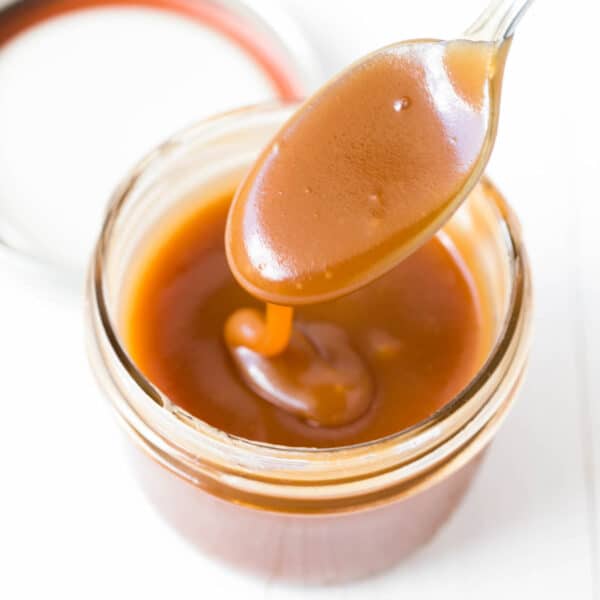 Homemade Caramel Sauce (3 ingredients!) - Spoonful of Flavor