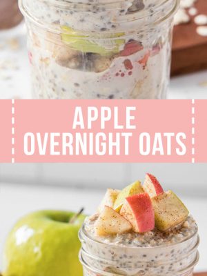 apple overnight oats