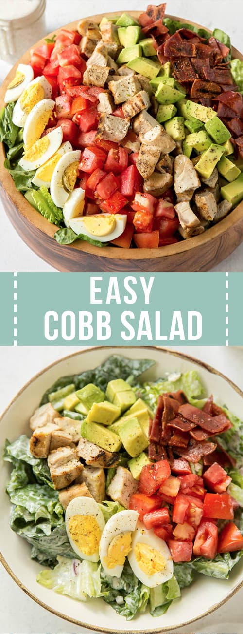 Easy Cobb Salad - Spoonful of Flavor