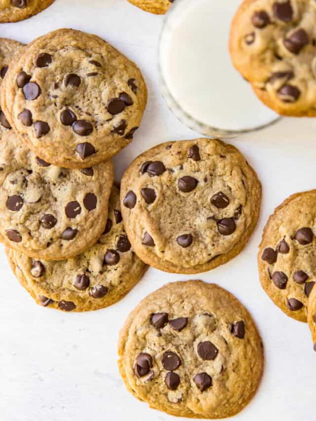 Chewy Chocolate Chip Cookies - Spoonful of Flavor