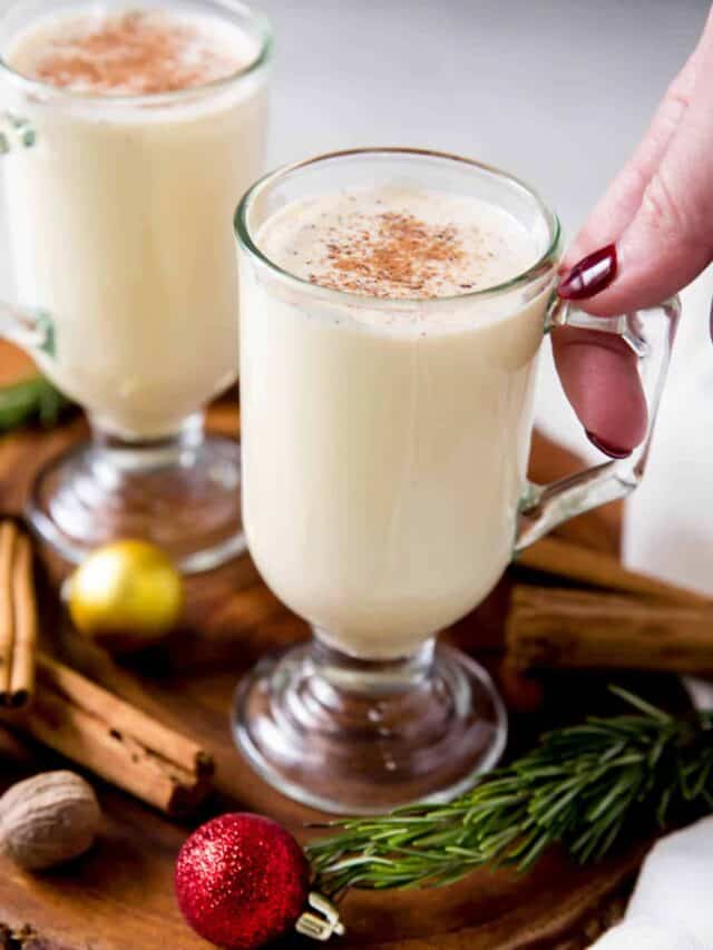 Homemade Eggnog - Spoonful of Flavor