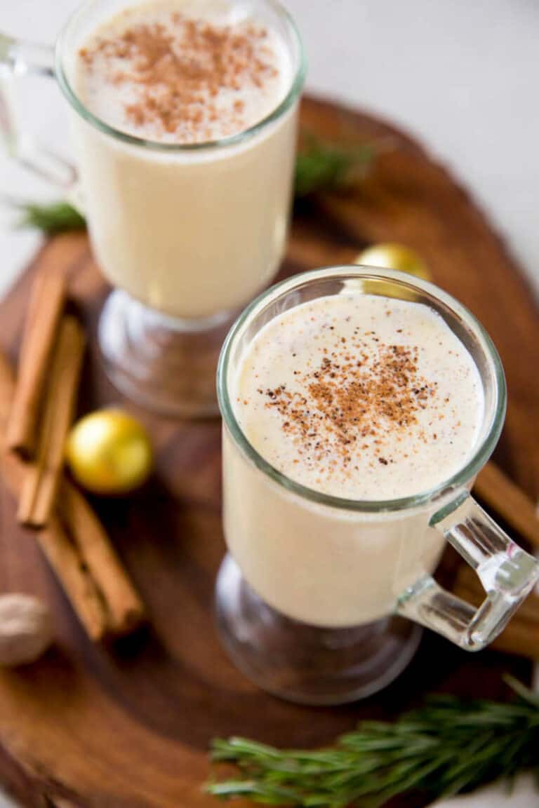 Easy Homemade Eggnog - Spoonful of Flavor