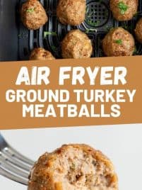 meatballs cooked in the air fryer