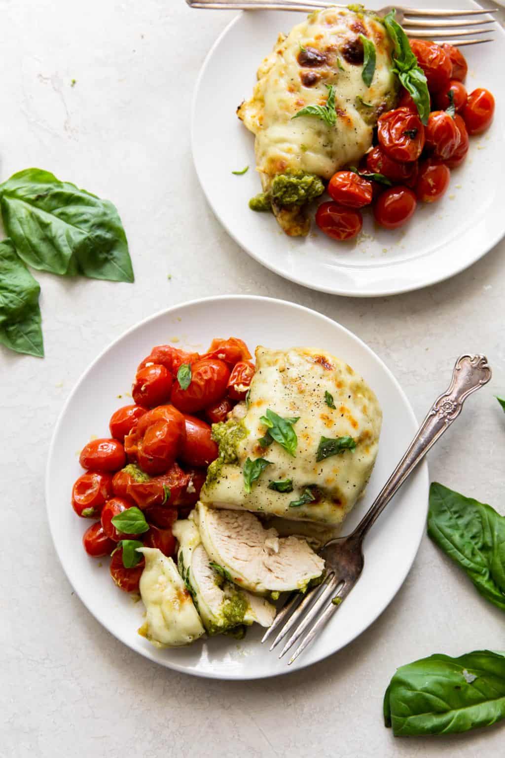 Pesto Chicken Bake Spoonful Of Flavor