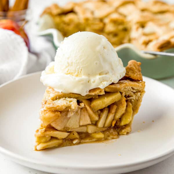 Easy Apple Pie (Vegan and Gluten Free Substitutions) - Spoonful of Flavor