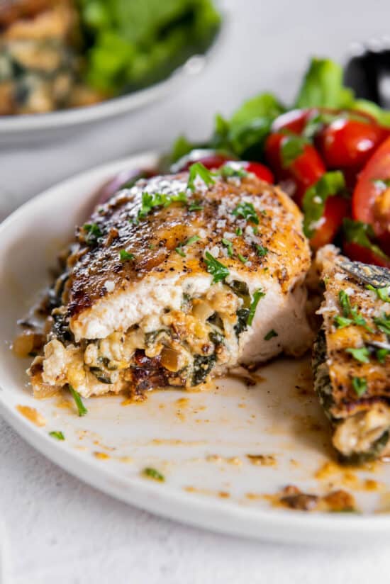 Spinach Ricotta Stuffed Chicken - Spoonful of Flavor