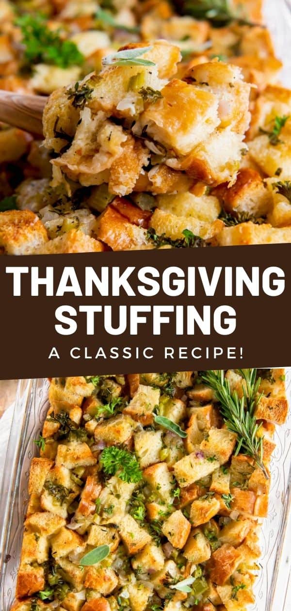 Easy Thanksgiving Stuffing - Spoonful of Flavor