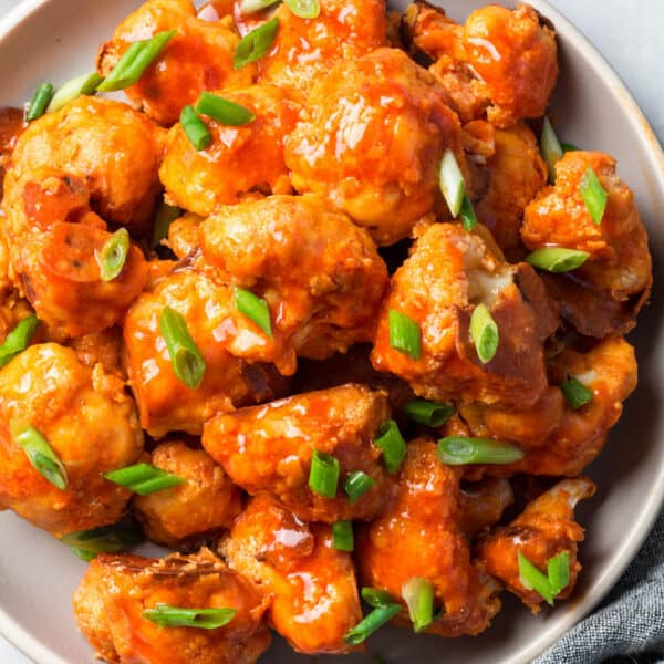 Buffalo Cauliflower Bites - Spoonful of Flavor