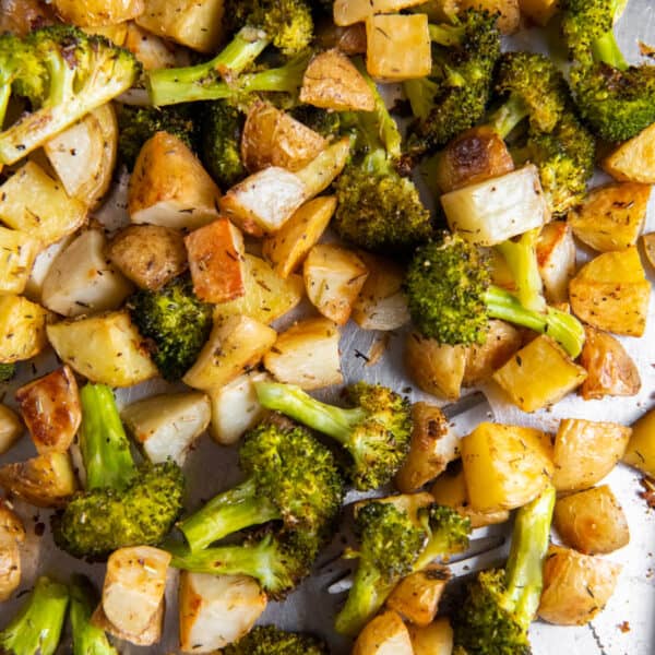 Roasted Potatoes And Broccoli Spoonful Of Flavor