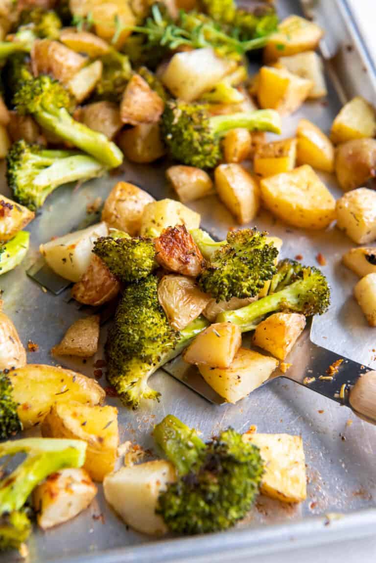 Roasted Potatoes And Broccoli Spoonful Of Flavor