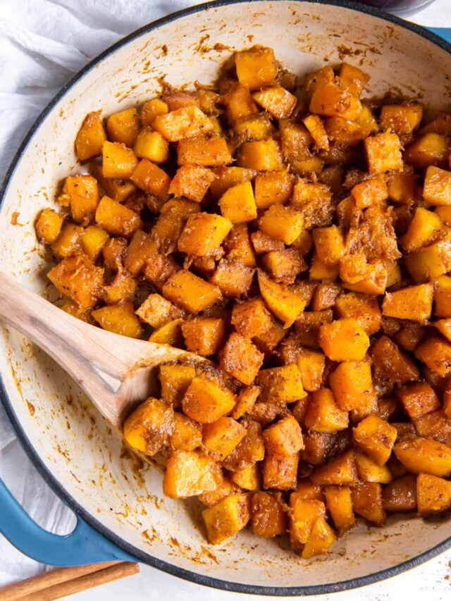 Sautéed Butternut Squash - Spoonful of Flavor