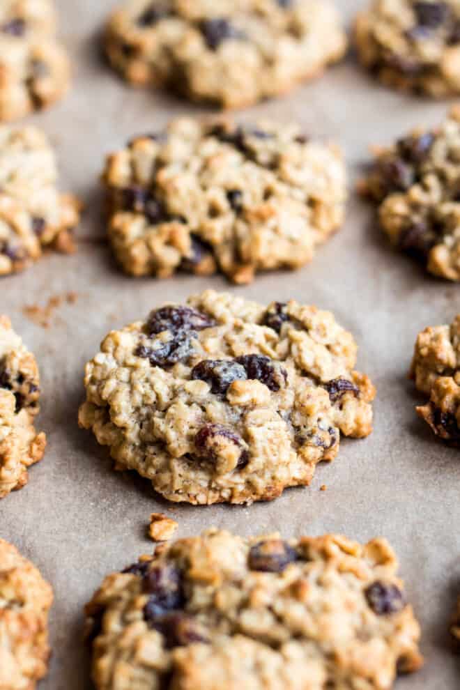 Gluten Free Oatmeal Raisin Cookies - Spoonful of Flavor