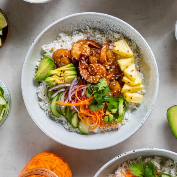 Shrimp and Rice Bowl - Spoonful of Flavor