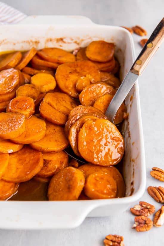 Old Fashioned Candied Sweet Potatoes - Spoonful of Flavor