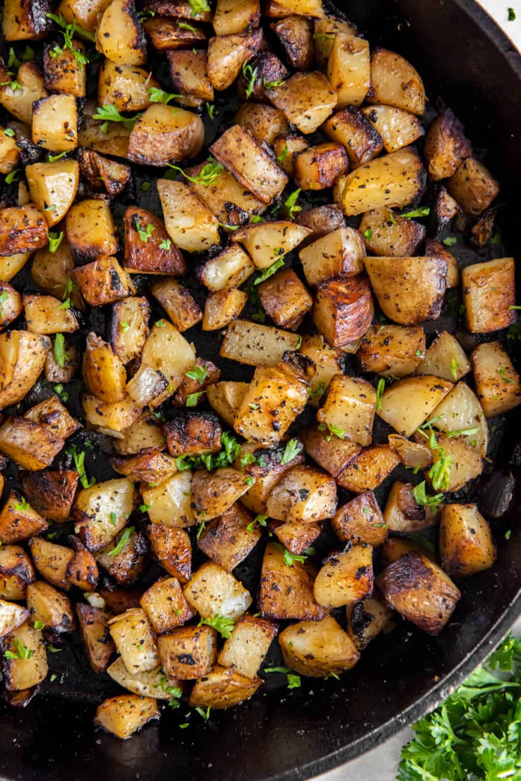 Pan Fried Potatoes And Onions - Spoonful Of Flavor