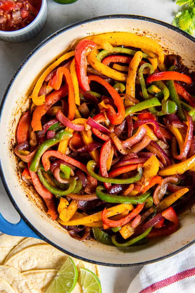 Easy Fajita Veggies - Spoonful of Flavor