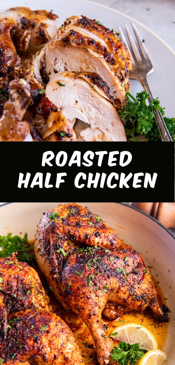 Oven Roasted Half Chicken Spoonful Of Flavor